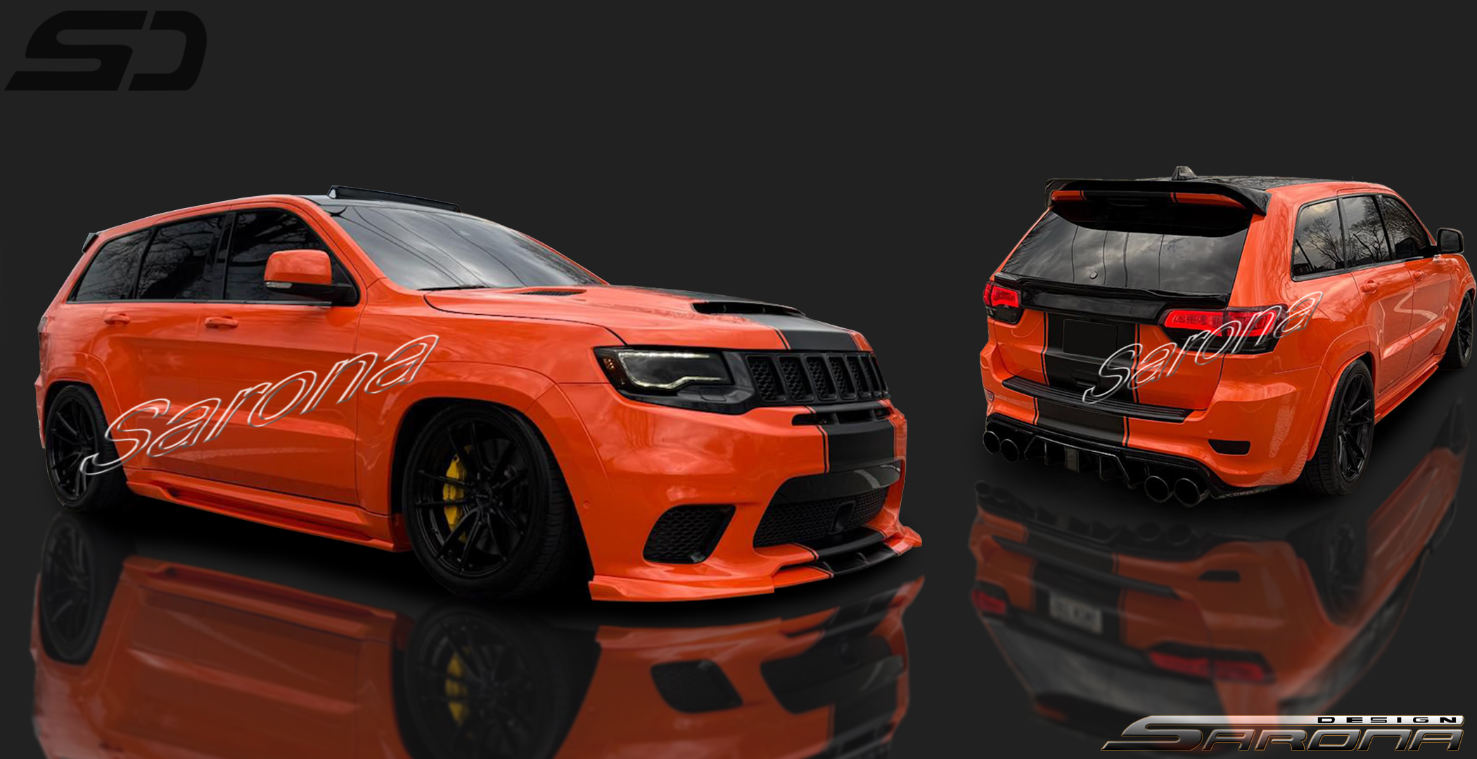 Custom Jeep Grand Cherokee  All Styles Body Kit (2011 - 2021) - $1890.00 (Part #JP-018-KT)